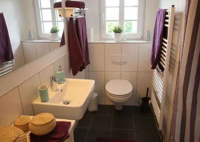 Σπίτι διακοπών Idyllic Thatched Near St Peter-ording